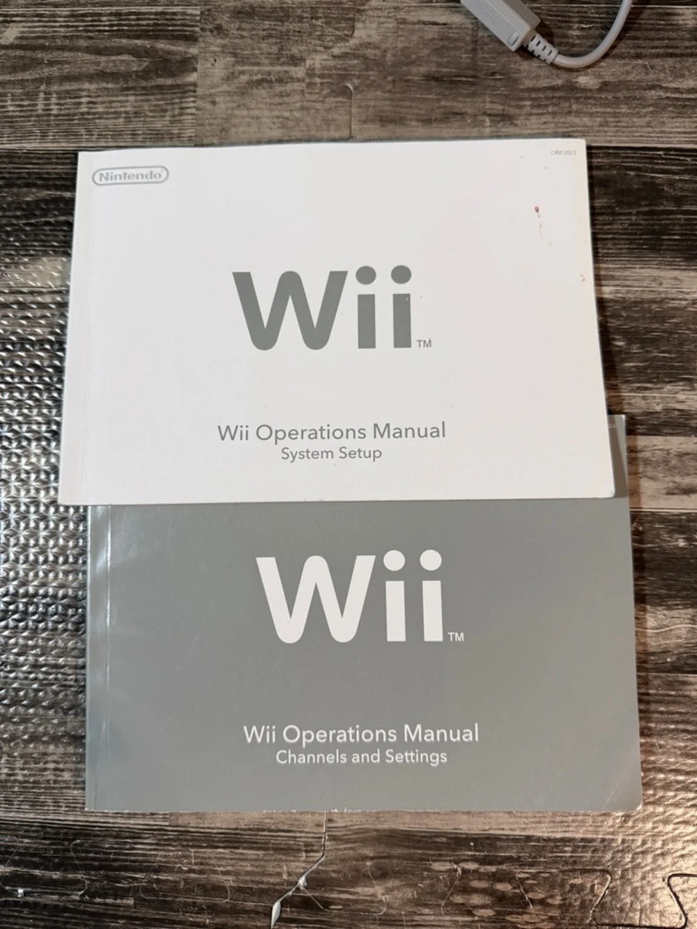 Nintendo Wii Console and Controller